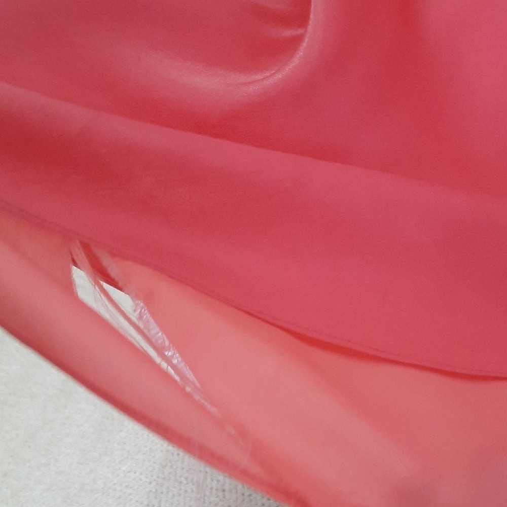 Elegant Coral Maxi Dress - Picture 6 of 7